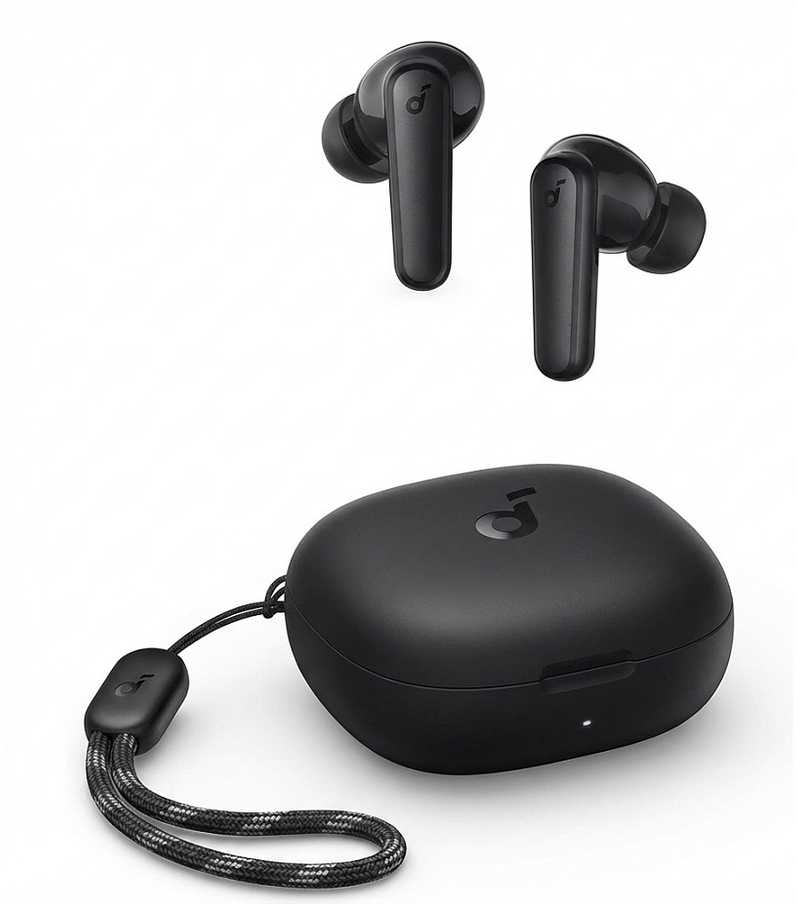 Belaidės ausinės Anker Soundcore Liberty 4 NC, Juodos