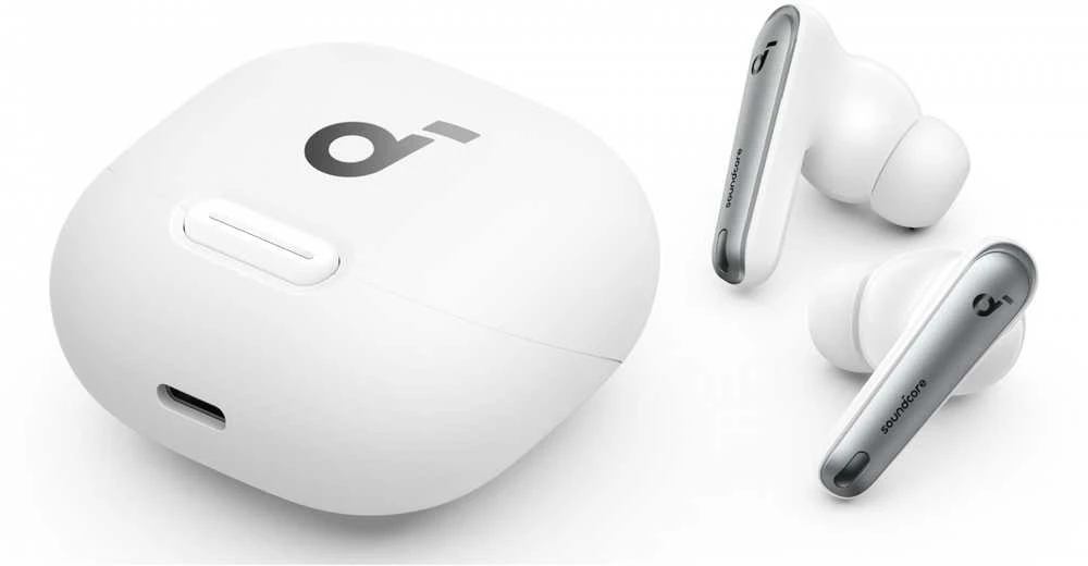 Belaidės ausinės Anker Soundcore Liberty 4 NC, Baltos