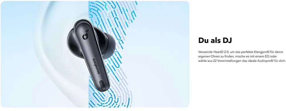 Belaidės ausinės Anker Soundcore Liberty 4 NC, Juodos