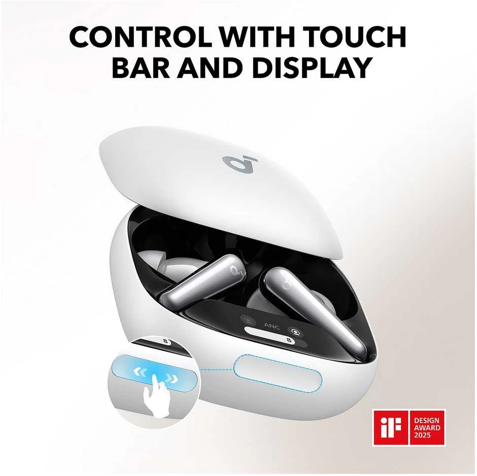 Ausinės Anker Soundcore Liberty 4 Pro, Baltos spalvos