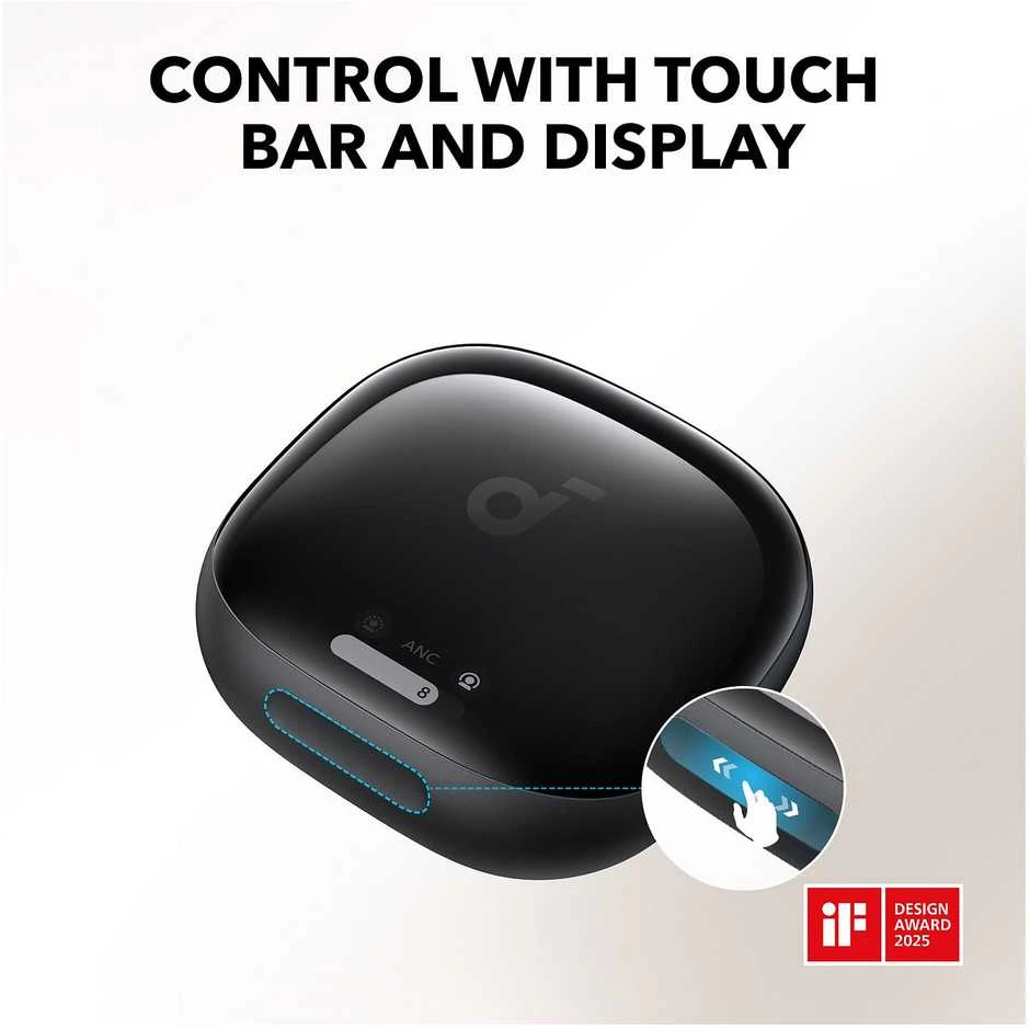 Ausinės Anker Soundcore Liberty 4 Pro, Juodos spalvos