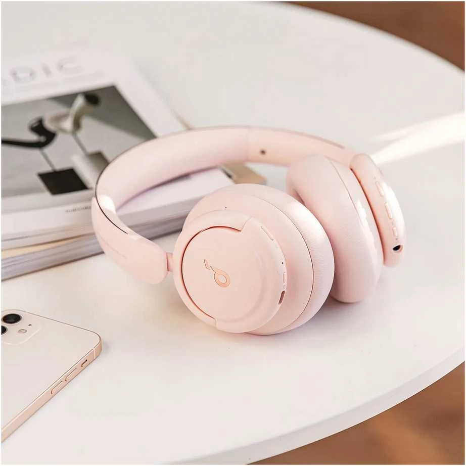 Belaidės ausinės Anker SoundCore Life Q30, Rožinės spalvos