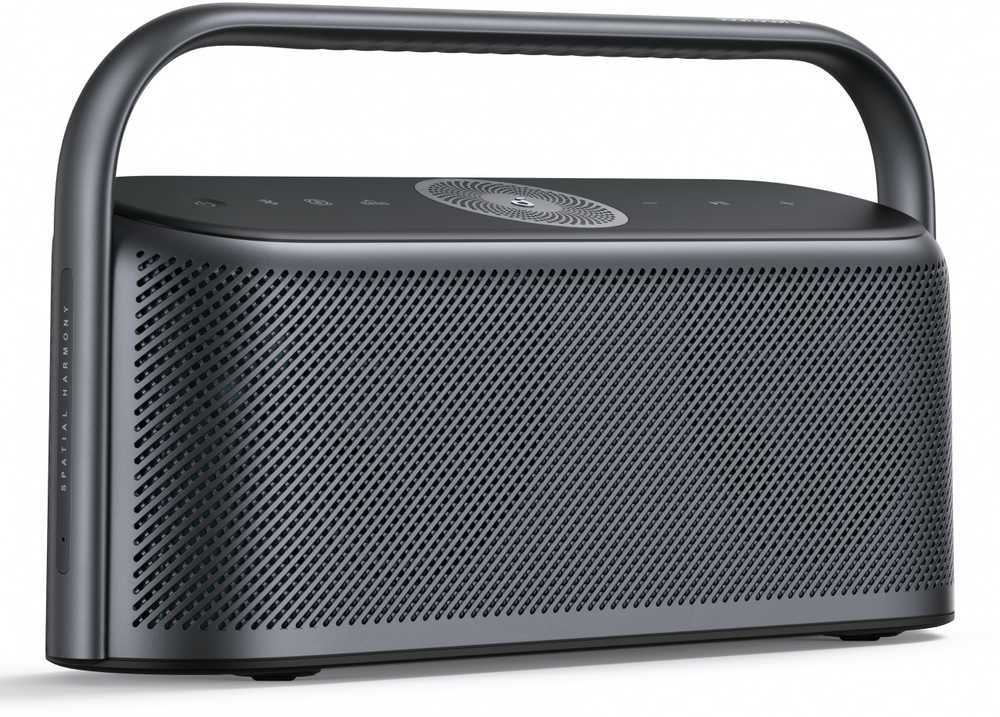 Nešiojama kolonėlė Anker Soundcore Motion X600, Pilkos spalvos