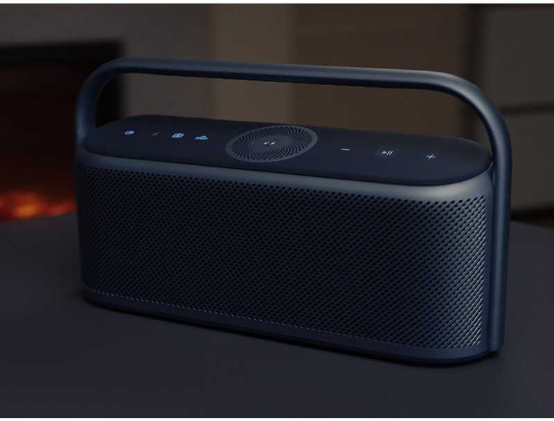Nešiojama kolonėlė Anker Soundcore Motion X600, Pilkos spalvos