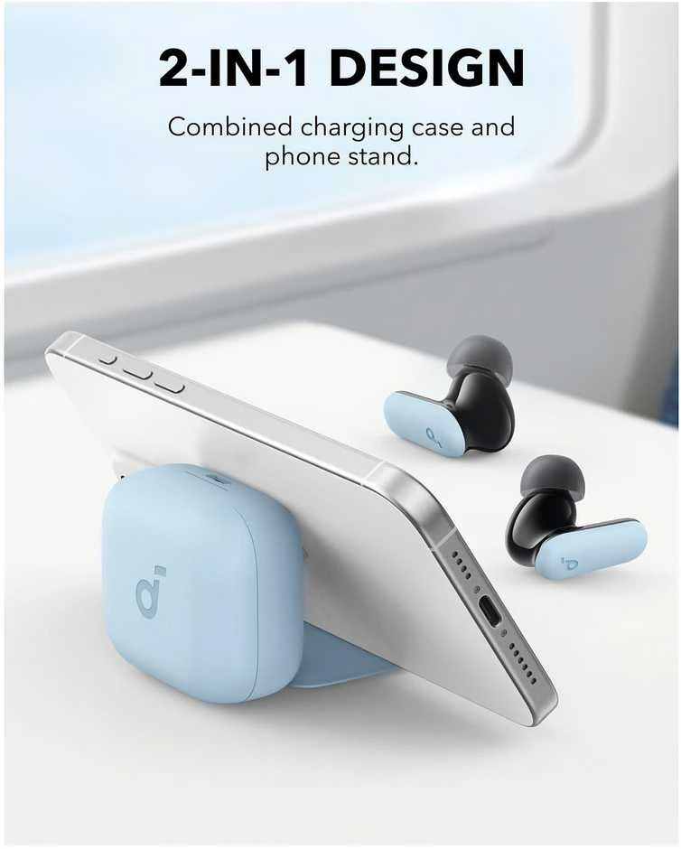 Ausinės Anker Soundcore P30i, Mėlynos