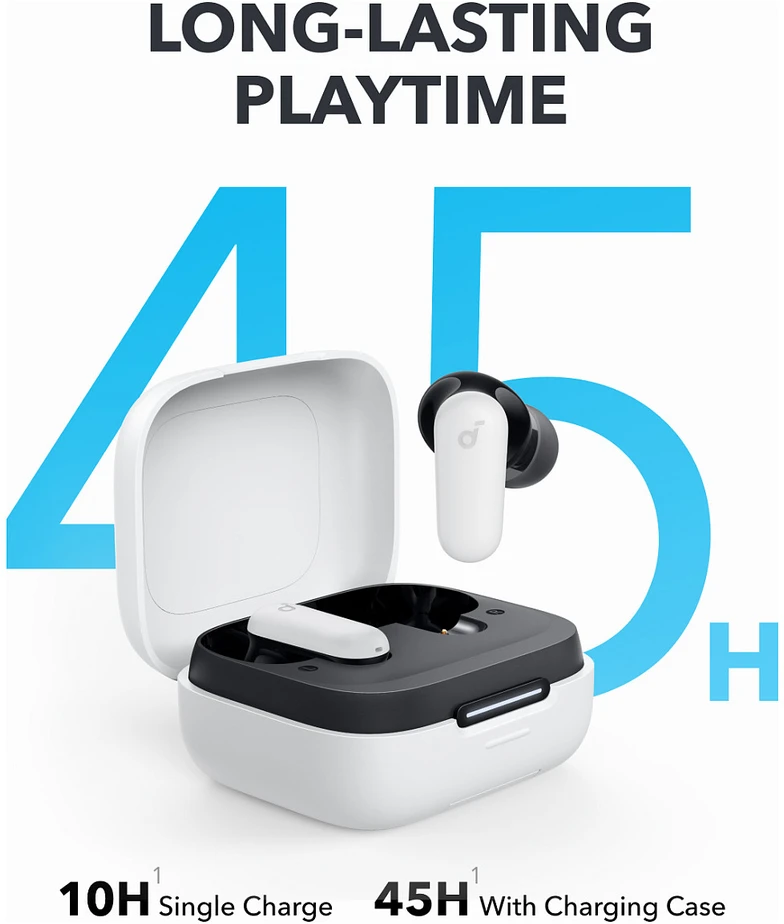 Anker Ausinės – „Soundcore R60i“ baltos