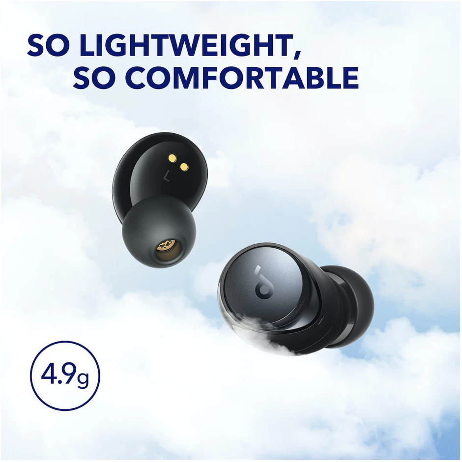 Ausinės Anker Soundcore Space A40, Juodos