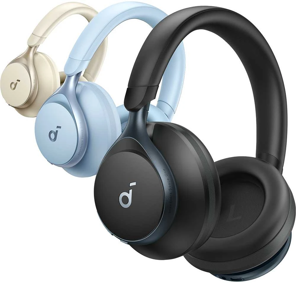 Ausinės Anker Soundcore Space One, Juodos