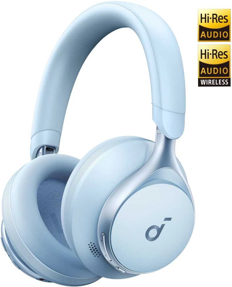 Ausinės Anker Soundcore Space One, Mėlynos spalvos