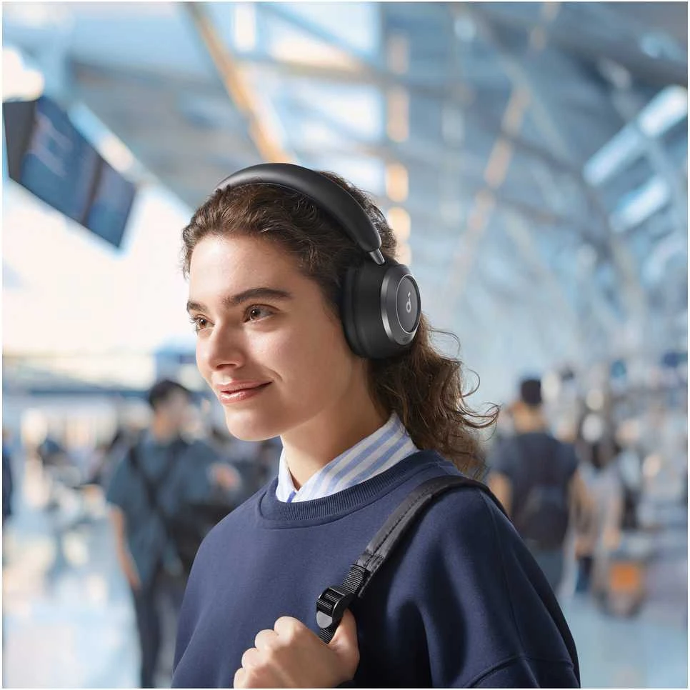 Ausinės Anker Soundcore Space One Pro, Juodos spalvos