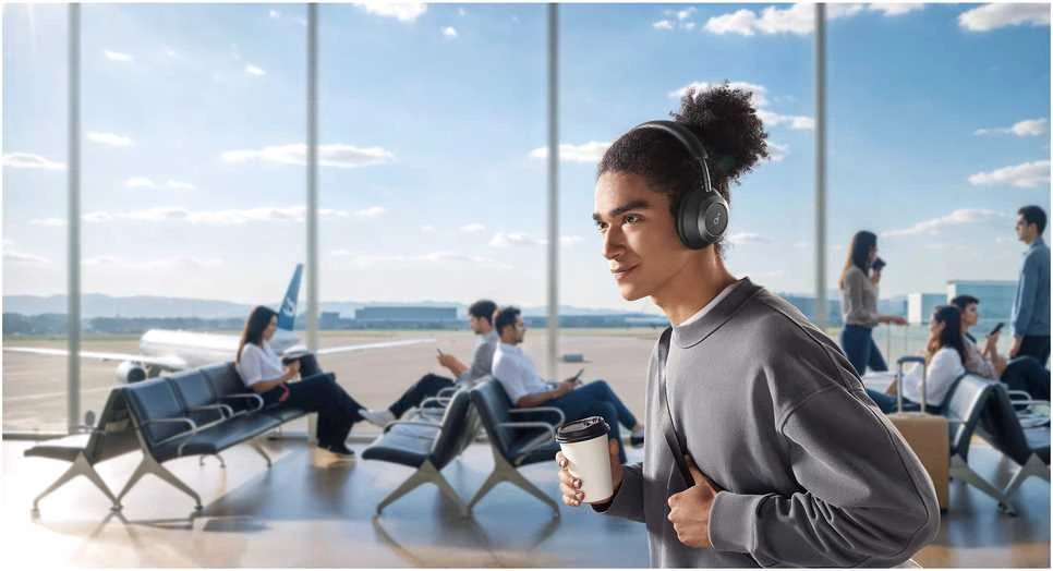 Ausinės Anker Soundcore Space One Pro, Juodos spalvos