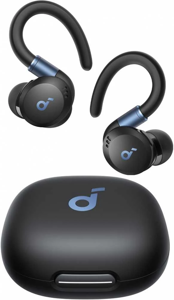 Ausinės Anker Soundcore Sport X20, Juodos spalvos