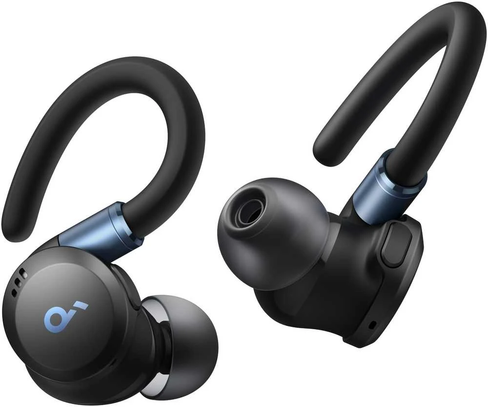 Ausinės Anker Soundcore Sport X20, Juodos spalvos