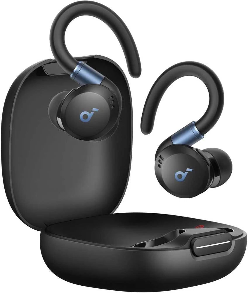 Ausinės Anker Soundcore Sport X20, Juodos spalvos