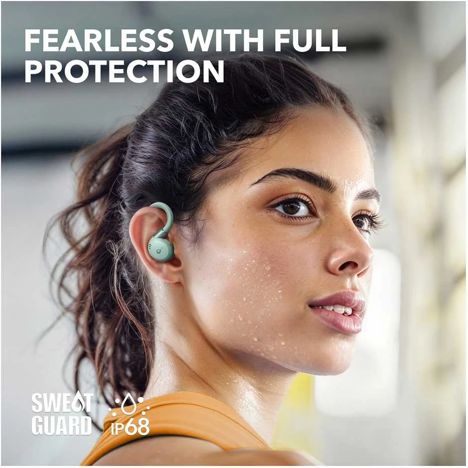 Ausinės Anker Soundcore Sport X20, Žalios spalvos