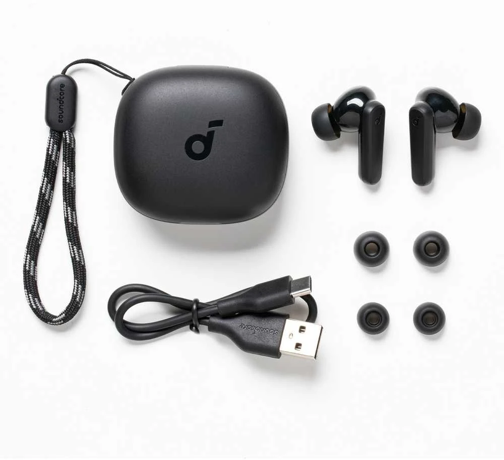 "Anker" belaidės ausinės "Soundcore R50i", juodos spalvos