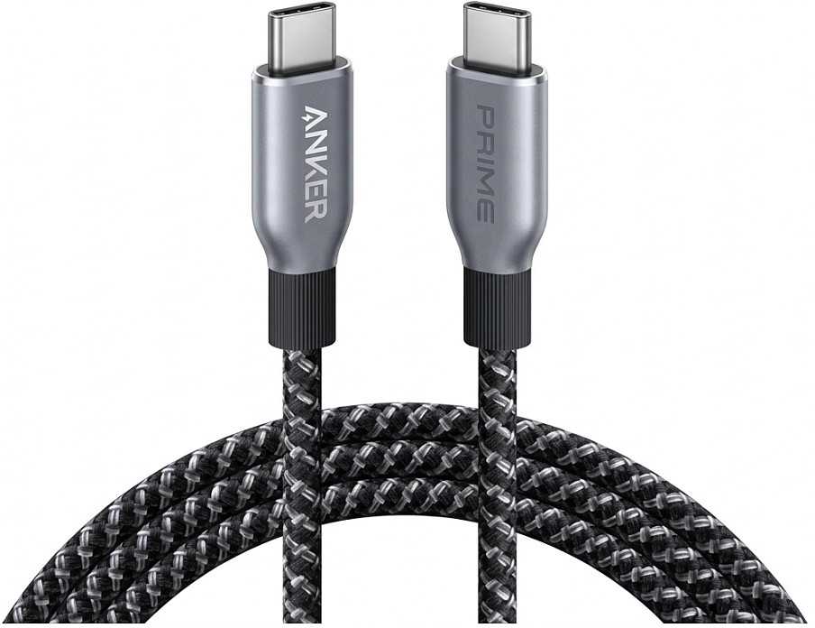 Kabelis USB Anker USB-C - USB-C 1.8 m Juodas (A82E2012)