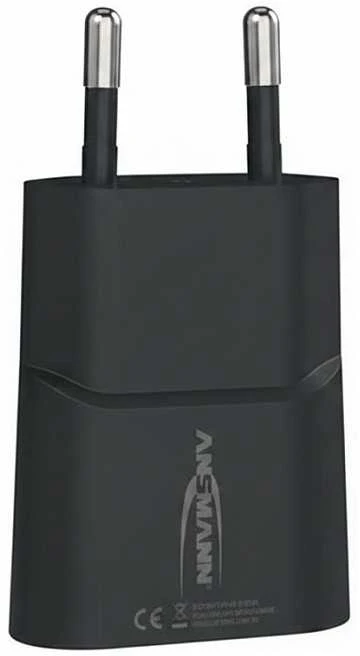 Ansmann namų įkroviklis HC105 1xUSB 1000mA juodas