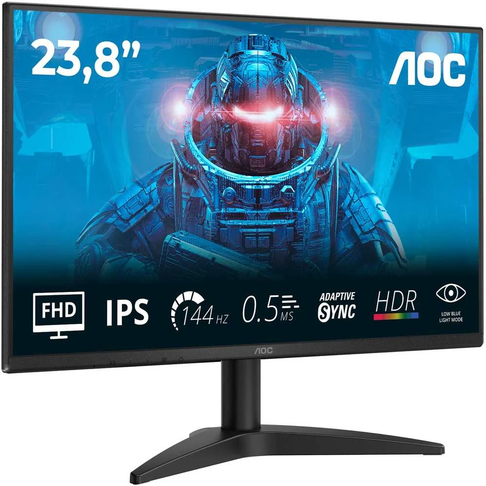 Žaidimų monitorius AOC 24B36X 23,8" IPS | FHD | 16:9 | 144 Hz | 0.5 ms | 1920 x 1080 pikselių | 300 cd/m² | HDMI