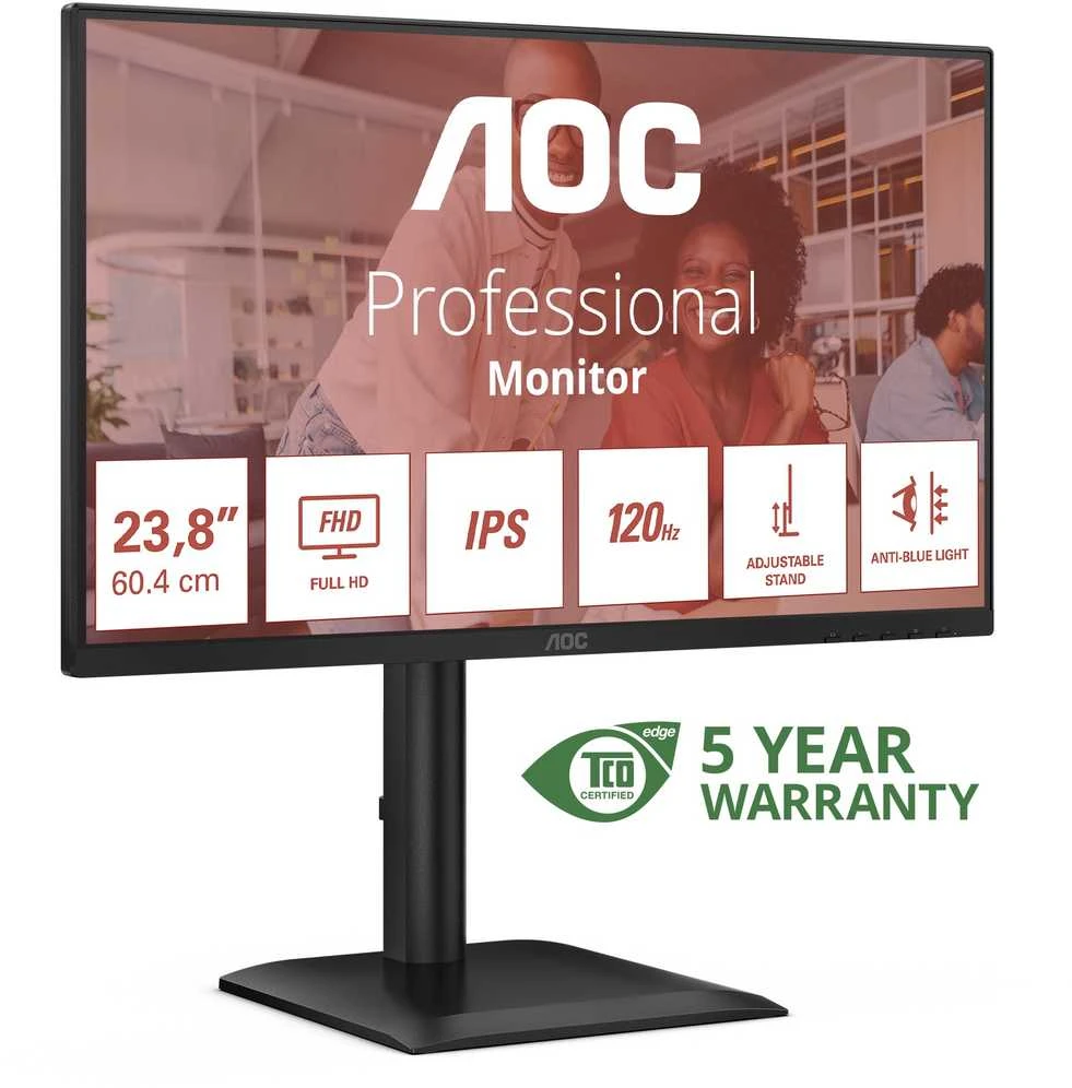 Monitorius AOC 24E4U - 120Hz | Full HD | IPS | 24''