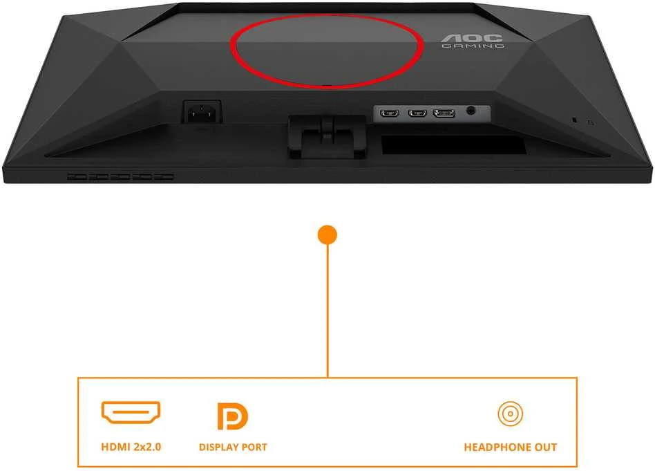 Žaidimų monitorius AOC 25G4SRE 24.5"/ | Fast IPS | FHD | 16:9 | 310 Hz | 0.3 ms | 1920 x 1080 | 400 cd/m² | HDMI jungtys quantity 2