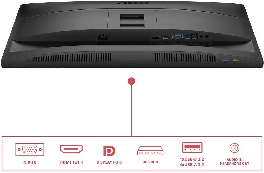 Monitorius AOC 27E4U - 120Hz | Full HD | IPS | 27''