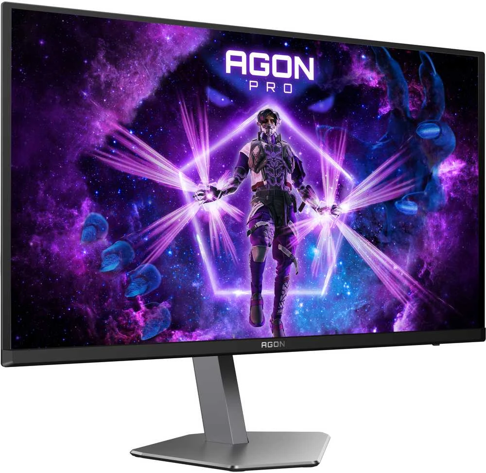 Monitorius AOC AG276UZD 27 colių QD - OLED UHD 240Hz 0.03ms HDMI2.1x2 DP2.1 USB3.2x2 Garsiakalbiai Pivot