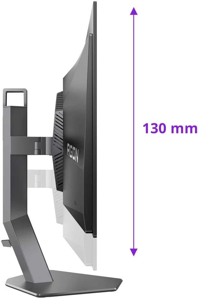 Monitorius AOC AG276UZD 27 colių QD - OLED UHD 240Hz 0.03ms HDMI2.1x2 DP2.1 USB3.2x2 Garsiakalbiai Pivot