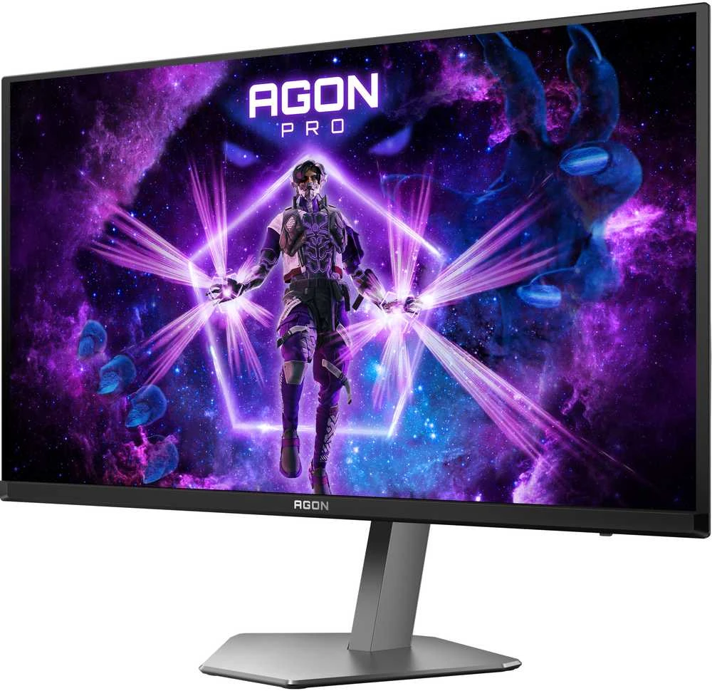 Monitorius AOC AG276UZD 27 colių QD - OLED UHD 240Hz 0.03ms HDMI2.1x2 DP2.1 USB3.2x2 Garsiakalbiai Pivot
