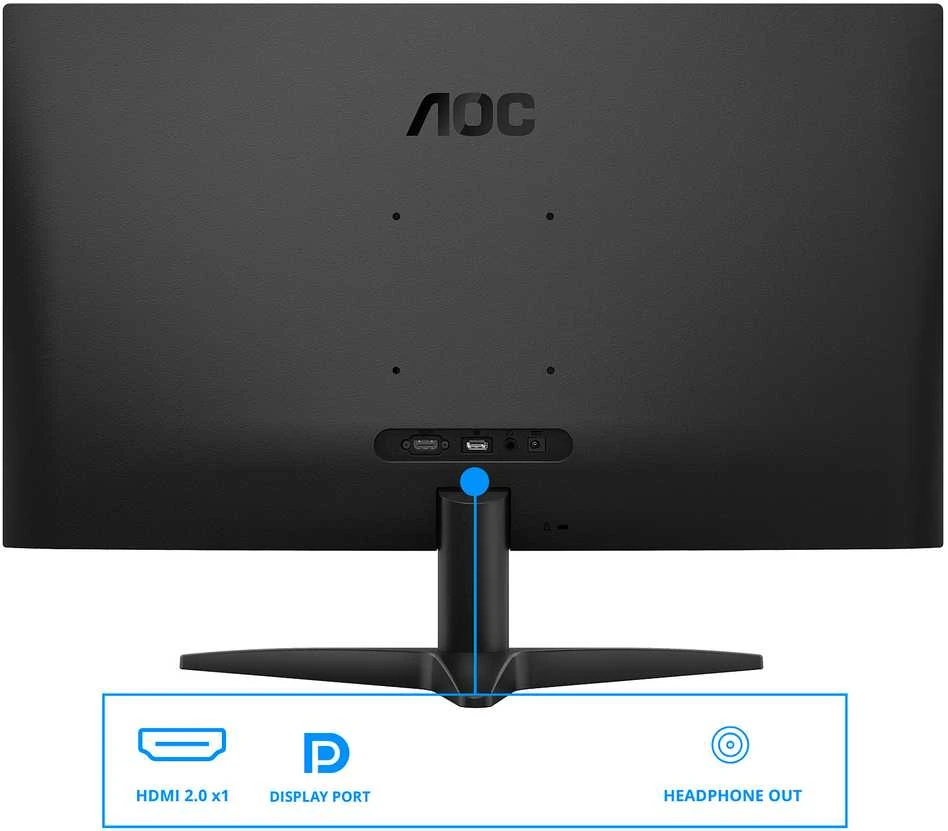 Monitorius AOC | Q27B36X | 27 " | IPS | QHD | 16:9 | 144 Hz | 4 ms | 2560 x 1440 pikselių | 300 cd/m² | HDMI jungtys quantity 1 | Juodas