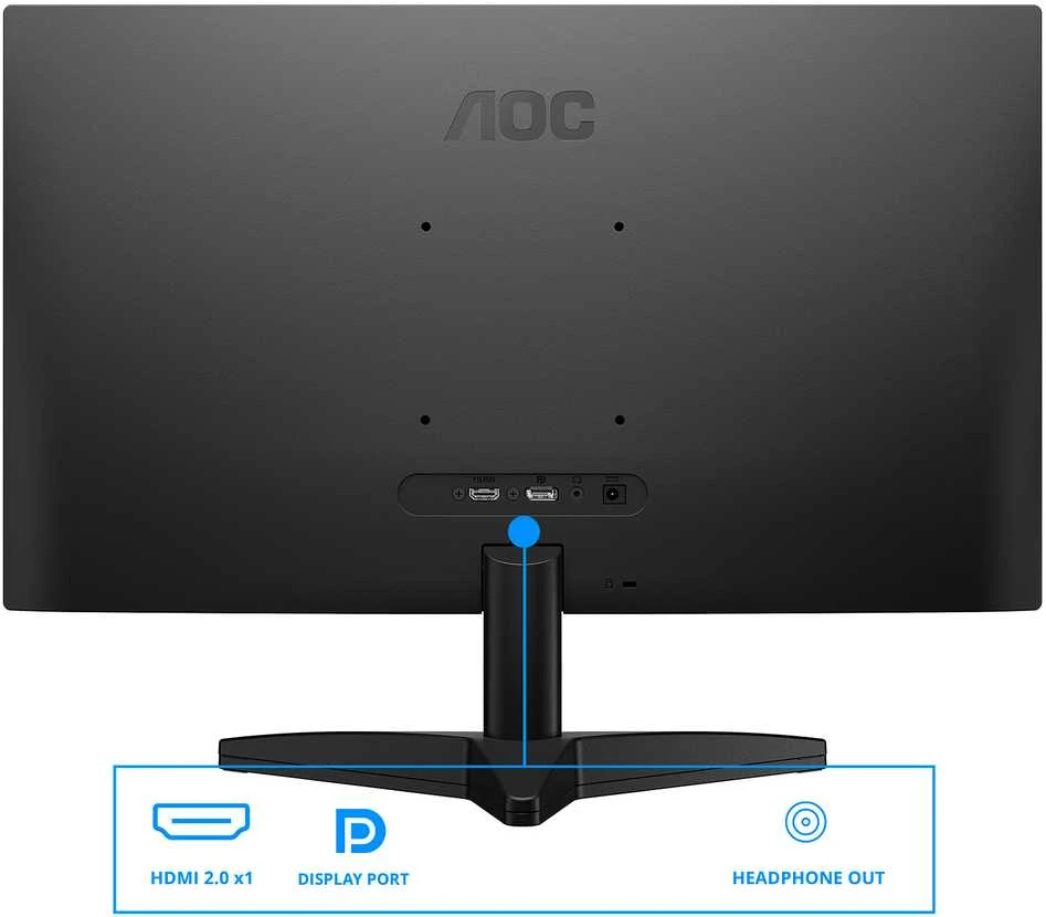 Monitorius AOC | Q24B36X | 24 " | IPS | QHD | 16:9 | 144 Hz | 4 ms | 2560 x 1440 pikselių | 300 cd/m² | HDMI jungtys quantity 1 | Juodas