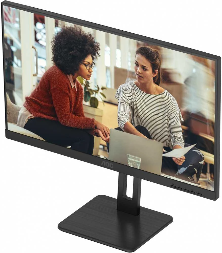 AOC U27E3UF 27inch IPS 3840x2160 Monitorius 4ms 16:9 2xHDMI DP USB Juodas