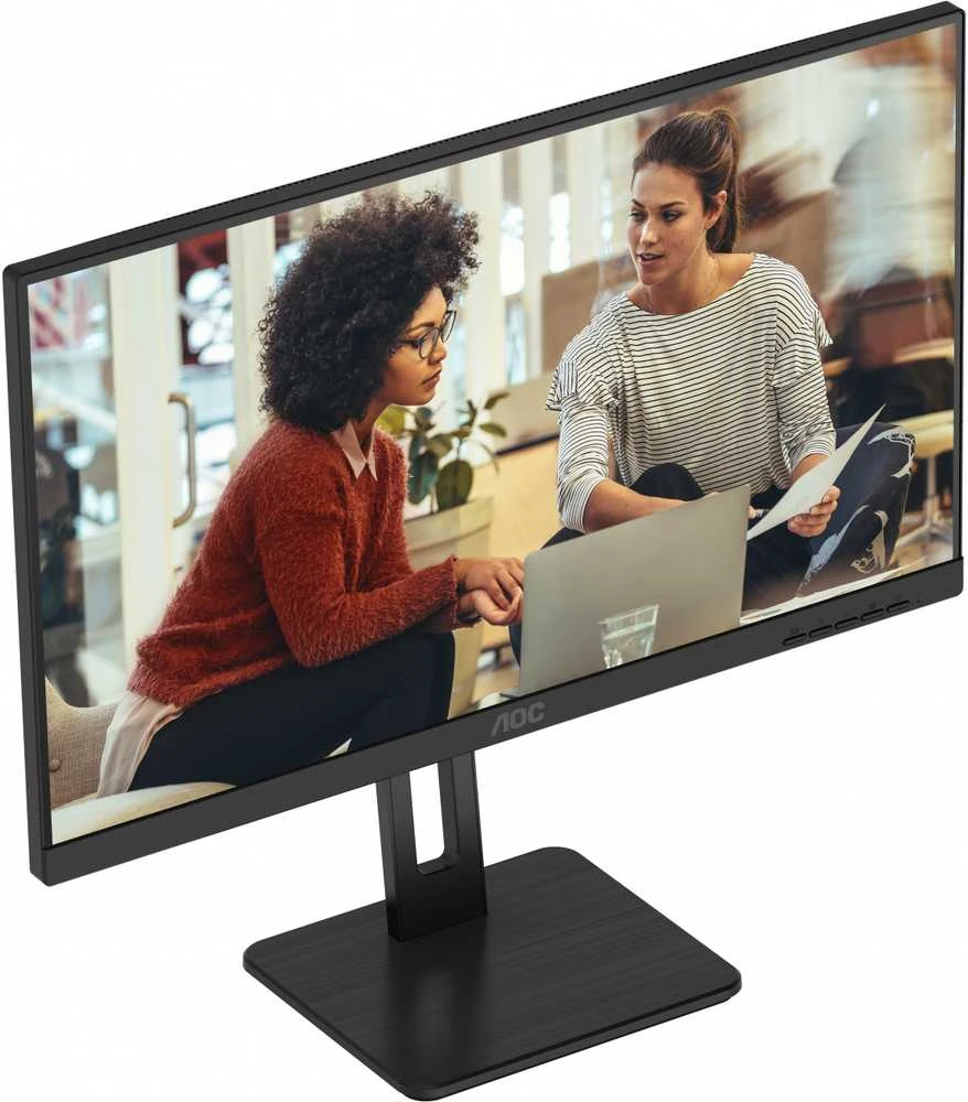 AOC U27E3UF 27inch IPS 3840x2160 Monitorius 4ms 16:9 2xHDMI DP USB Juodas