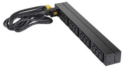 APC RACK PDU, BASIC, 1U, 16A, 208/230V, (12)C13
