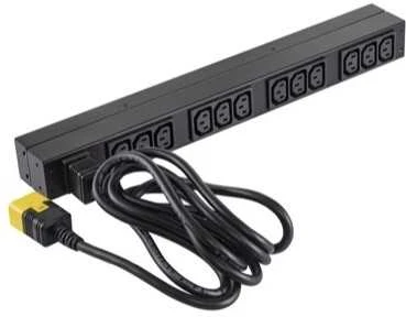 APC RACK PDU, BASIC, 1U, 16A, 208/230V, (12)C13