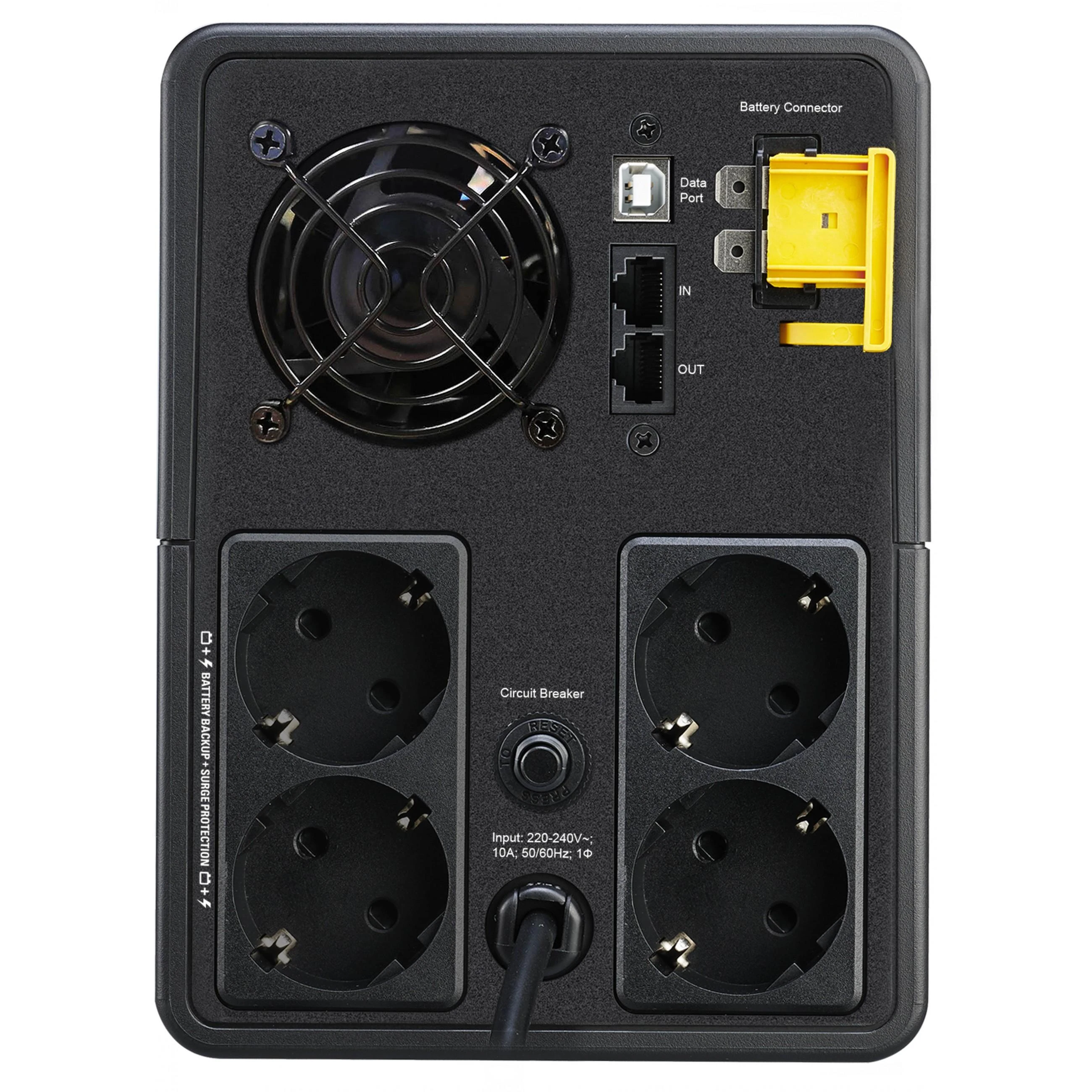 APC BACK-UPS 2200VA, 230V, AVR, SCHUKO SOCKETS