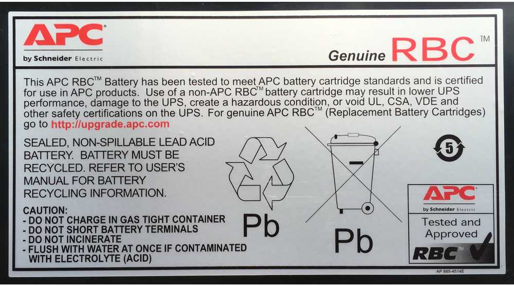 APC Replacement Baterija Cartridge