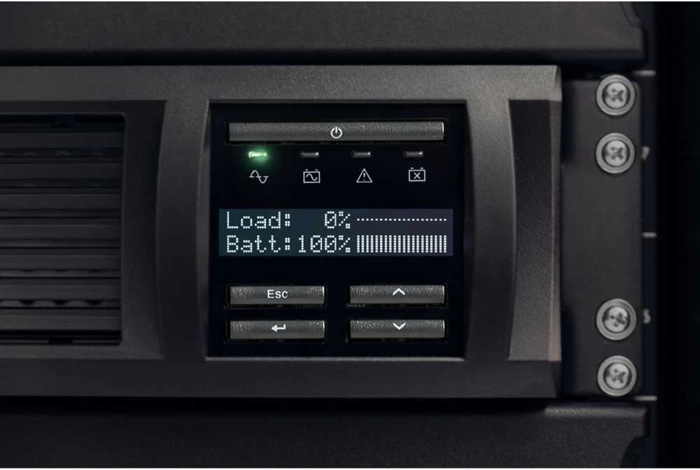 APC SMART-UPS 750VA LCD RM 2U 230V SU TINKLO KORTELĖ