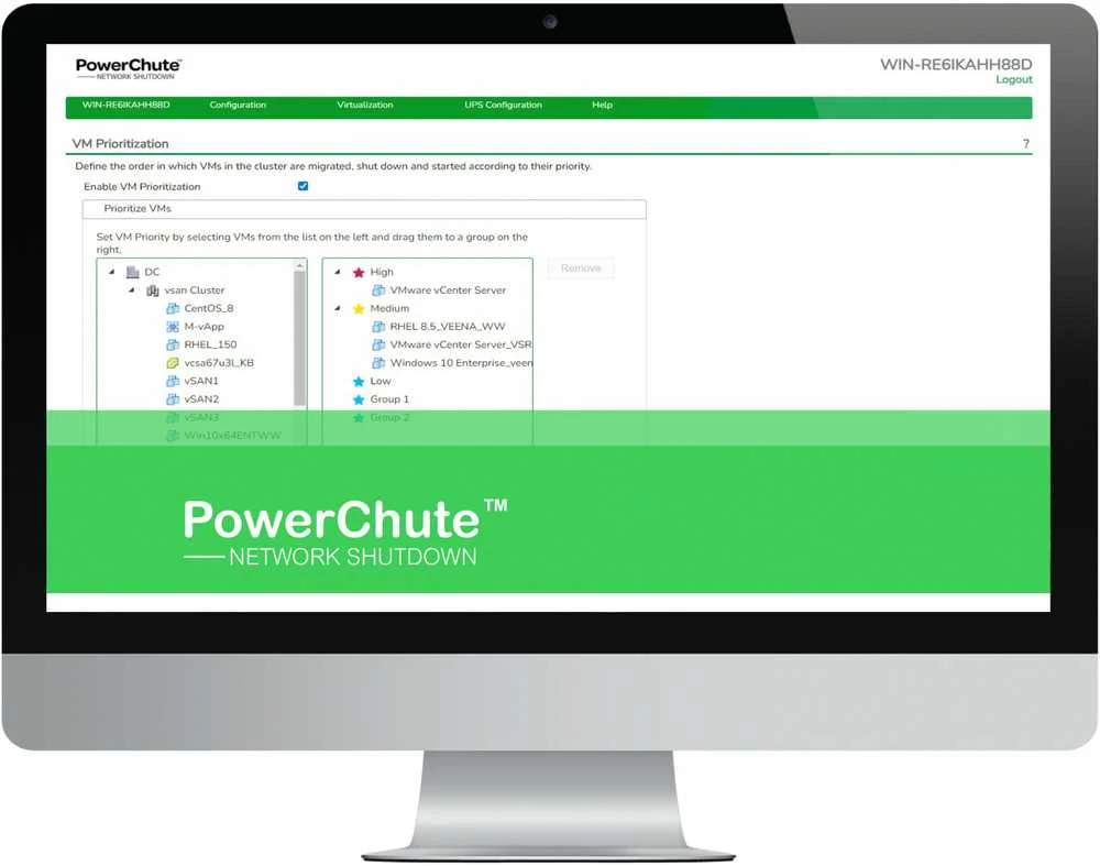 APC Smart-UPS On-Line Dviguba konversija (prisijungus) 6000 VA 6000 W 10 AC išvestis(ys / čių)