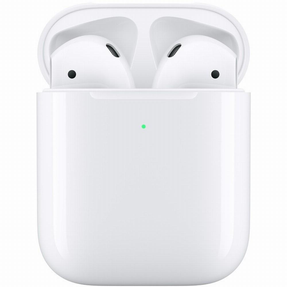 Ausinės Apple AirPods 2 su įkrovimo dėklu MV7N2 | Varle.lt