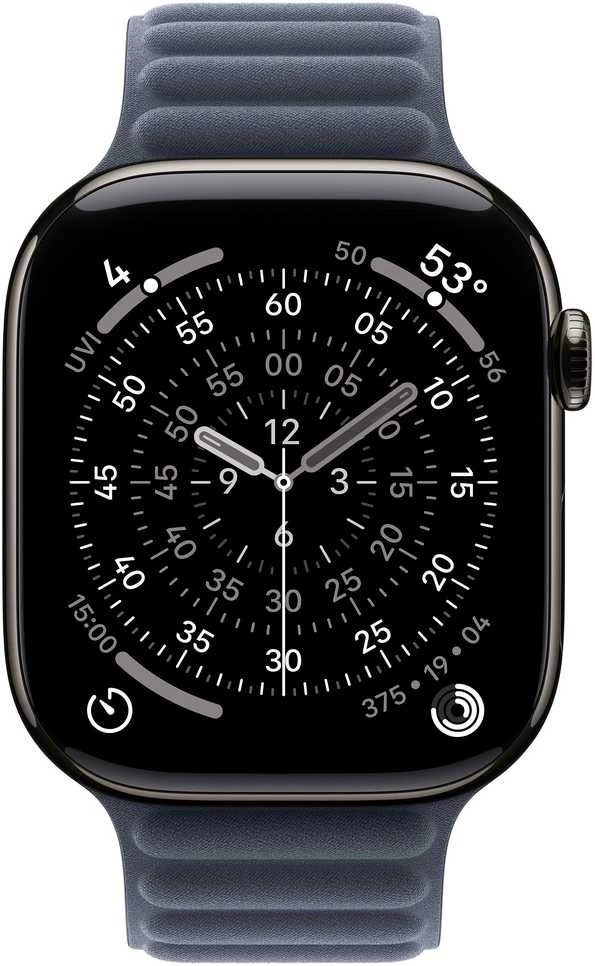 „Apple“ 46 mm tamsiai mėlynas magnetinis jungiklis – M/L