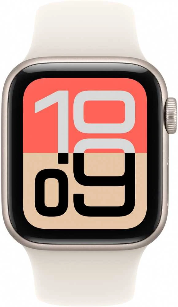 Išmanusis laikrodis Apple Watch SE 3 (2025) GPS 40mm Starlight Aliuminio Case with Sport Band S/M - Starlight