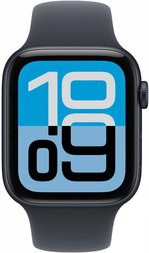 Išmanusis laikrodis Apple Watch SE 3 GPS + Cellular 44mm Midnight aliuminio korpusas su Midnight sportine apyranke - M/L