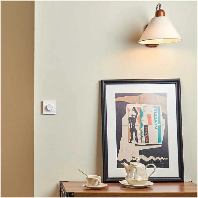 Aqara H2 Dimmer Switch išmanusis Zigbee ir Thread 1 kanalo Šviesos reguliatorius pilkas