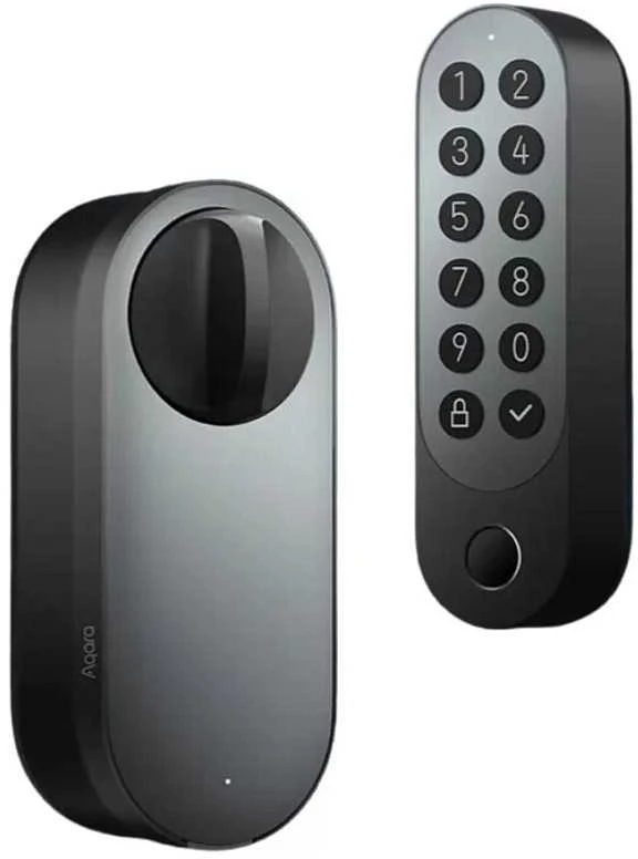 Aqara Smart Lock U200 išmanioji durų spyna, sidabrinė (EL-D02D-S)
