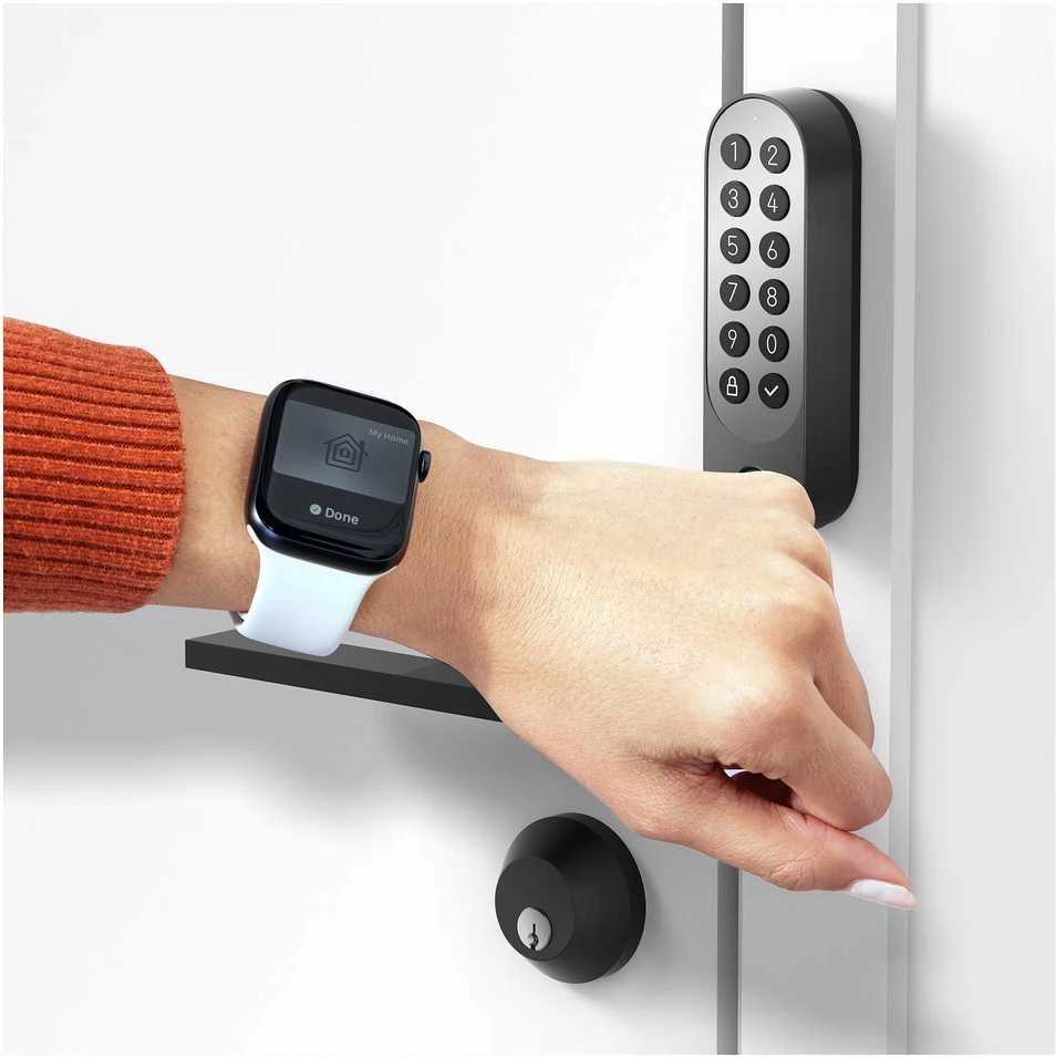 Aqara Smart Lock U200 išmanioji durų spyna, juoda (EL-D02D-B)