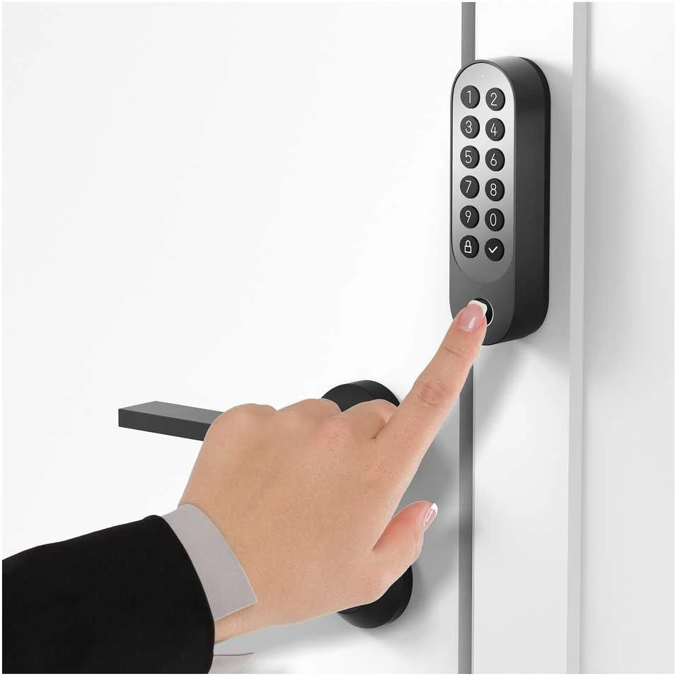 Aqara Smart Lock U200 išmanioji durų spyna, juoda (EL-D02D-B)