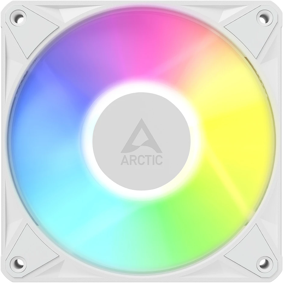 Wentylator Arctic BioniX P12 A-RGB Obudowa komputera Wentylator 12 cm Baltas 3 vnt. (ACFAN00338A)