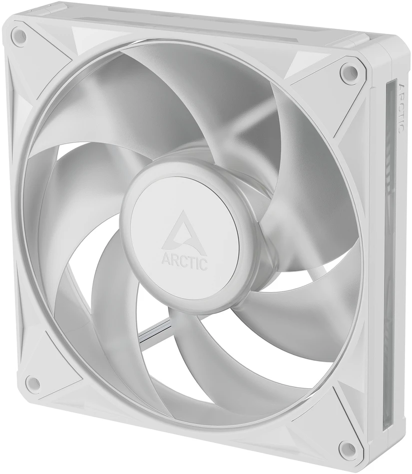 Arctic Cooling ARCTIC BioniX P14 A-RGB (balta) 140 mm PWM ventiliatorius su grandinine jungtimi, ventiliatorius, 14 cm, 400 RPM, 2500 RPM, 186 m³/h, balta