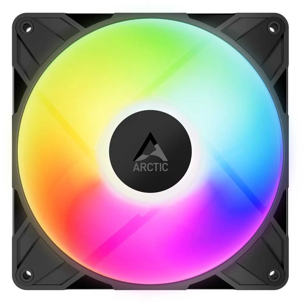 ARCTIC P14 Pro A-RGB PWM-korpuso ventiliatorius – 3er-Pack, 140mm, juodos spalvos